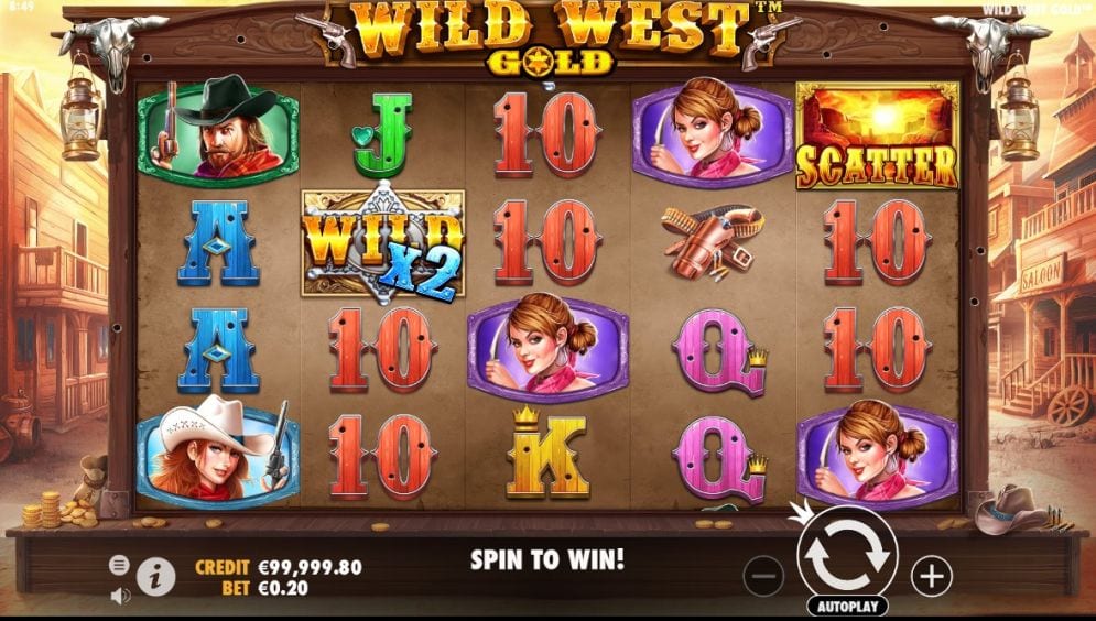demo slot wild west gold